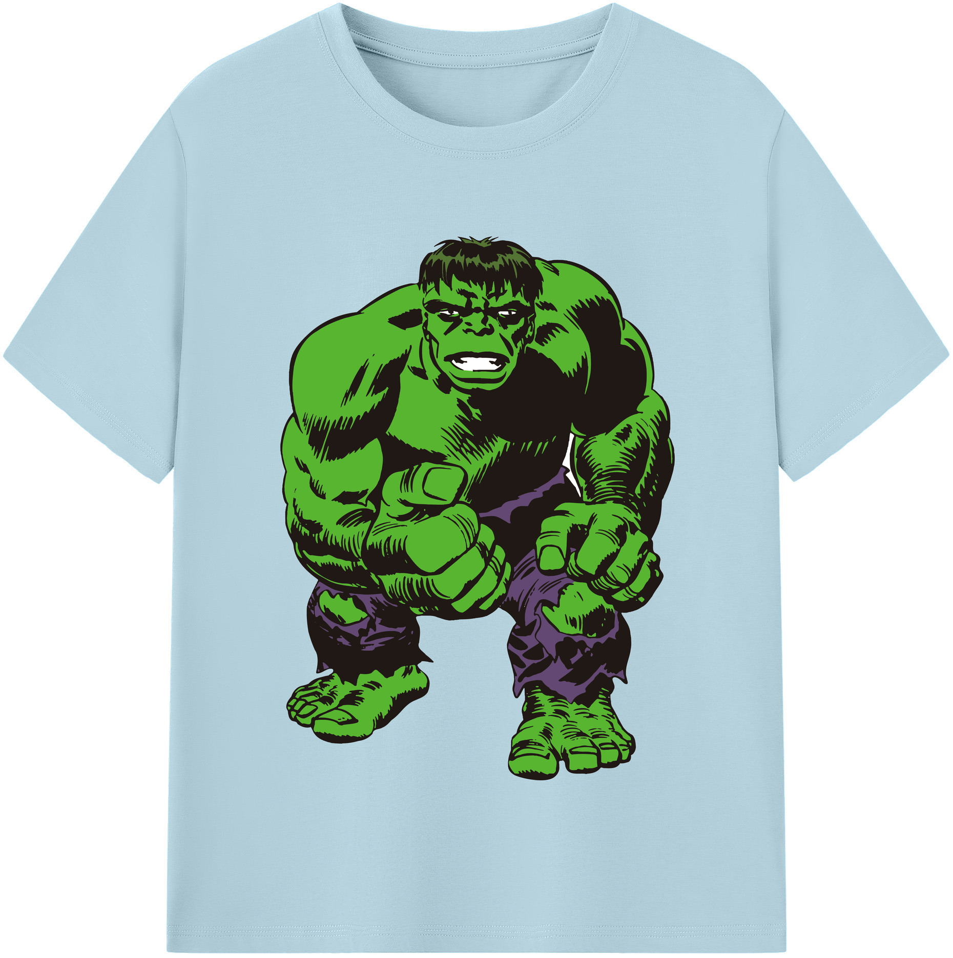 （画像用） アベンジャーズ The Avengers 綿100％半袖Tシャツ（フロントプリント）
